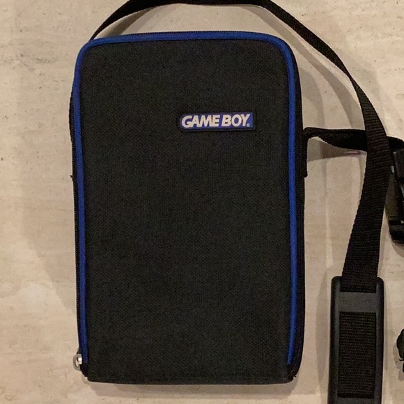 Vintage Nintendo GameBoy Carrying Case Large Authentic Game Boy Bag Holder Tray - Picture 2 of 13
